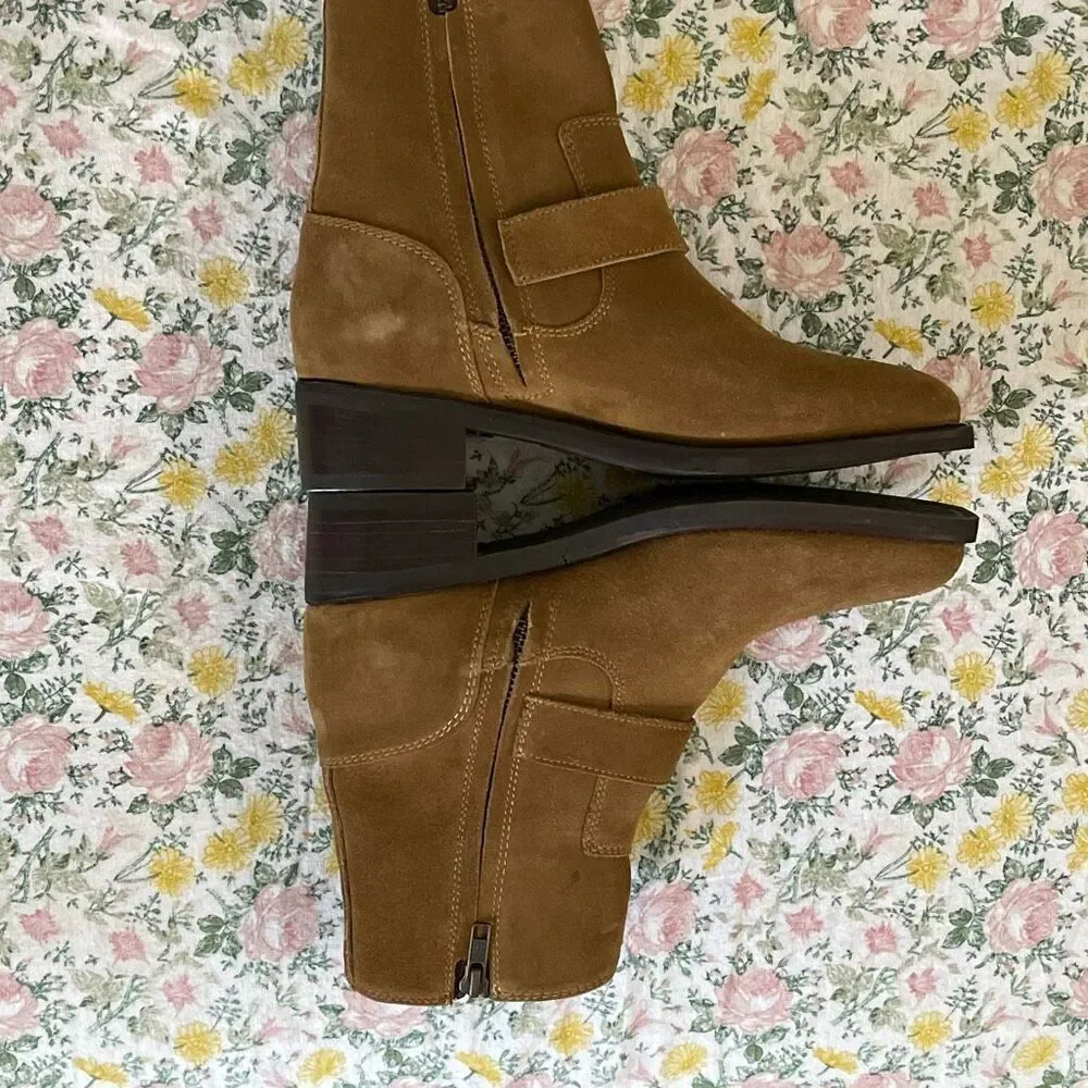 Frye Hannah Engineer Short Boot Women’s Sueded Boot